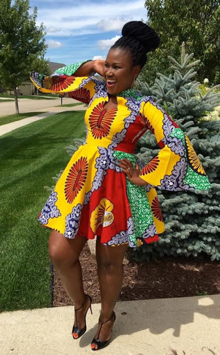 Ankara styles 2025 gown for ladies